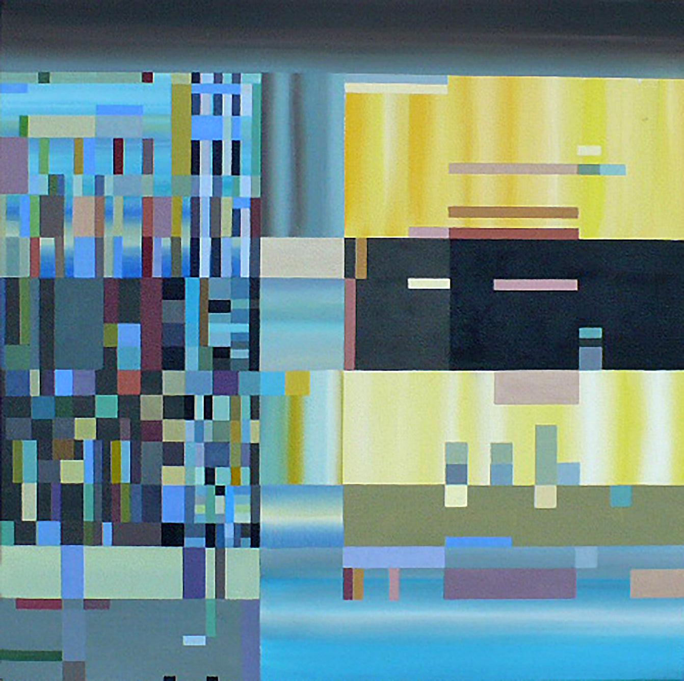 Nicoletta Baumeister Original Painting framed