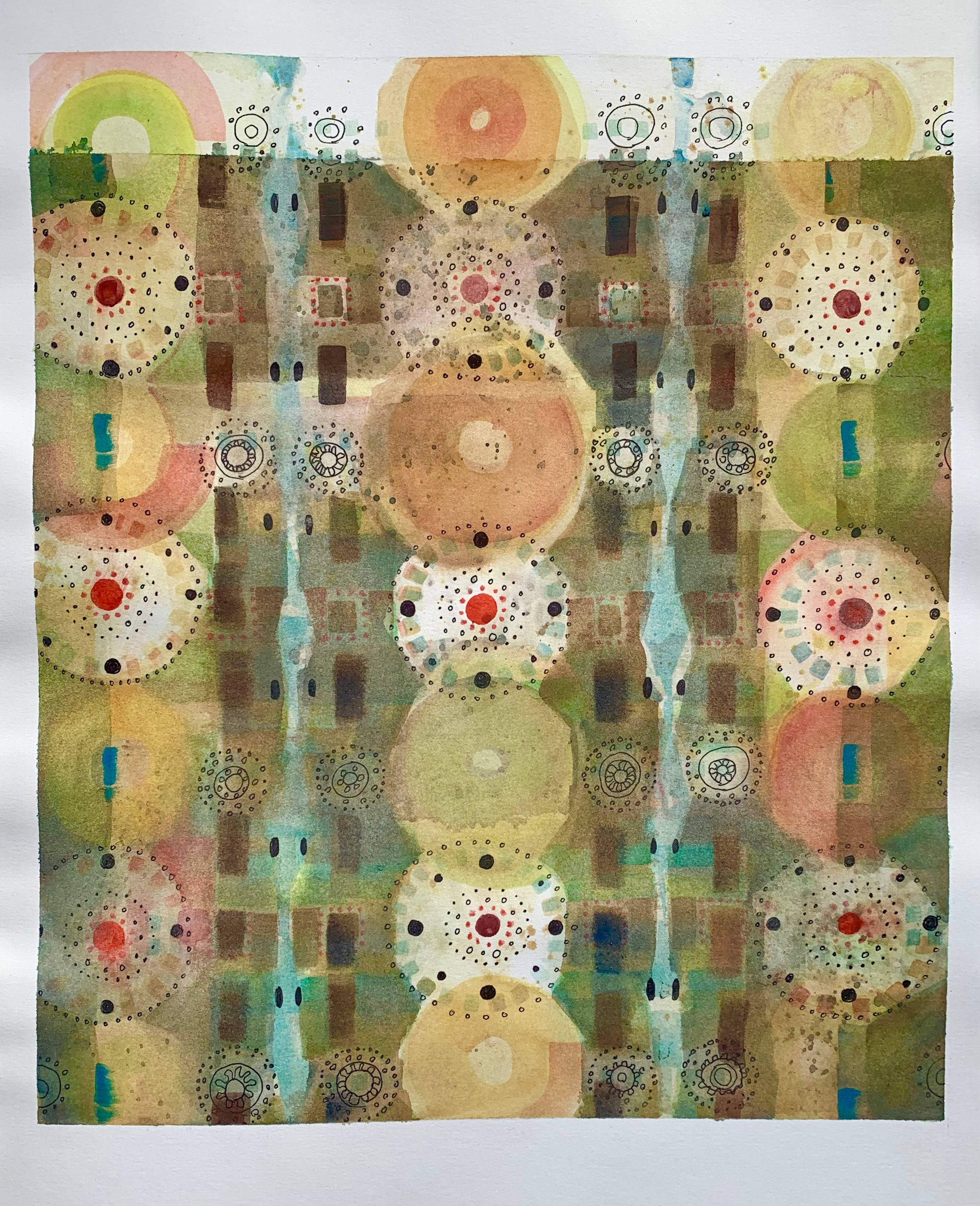 Nicoletta Baumesiter original water colour painting