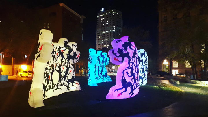 Paul Robles art installation