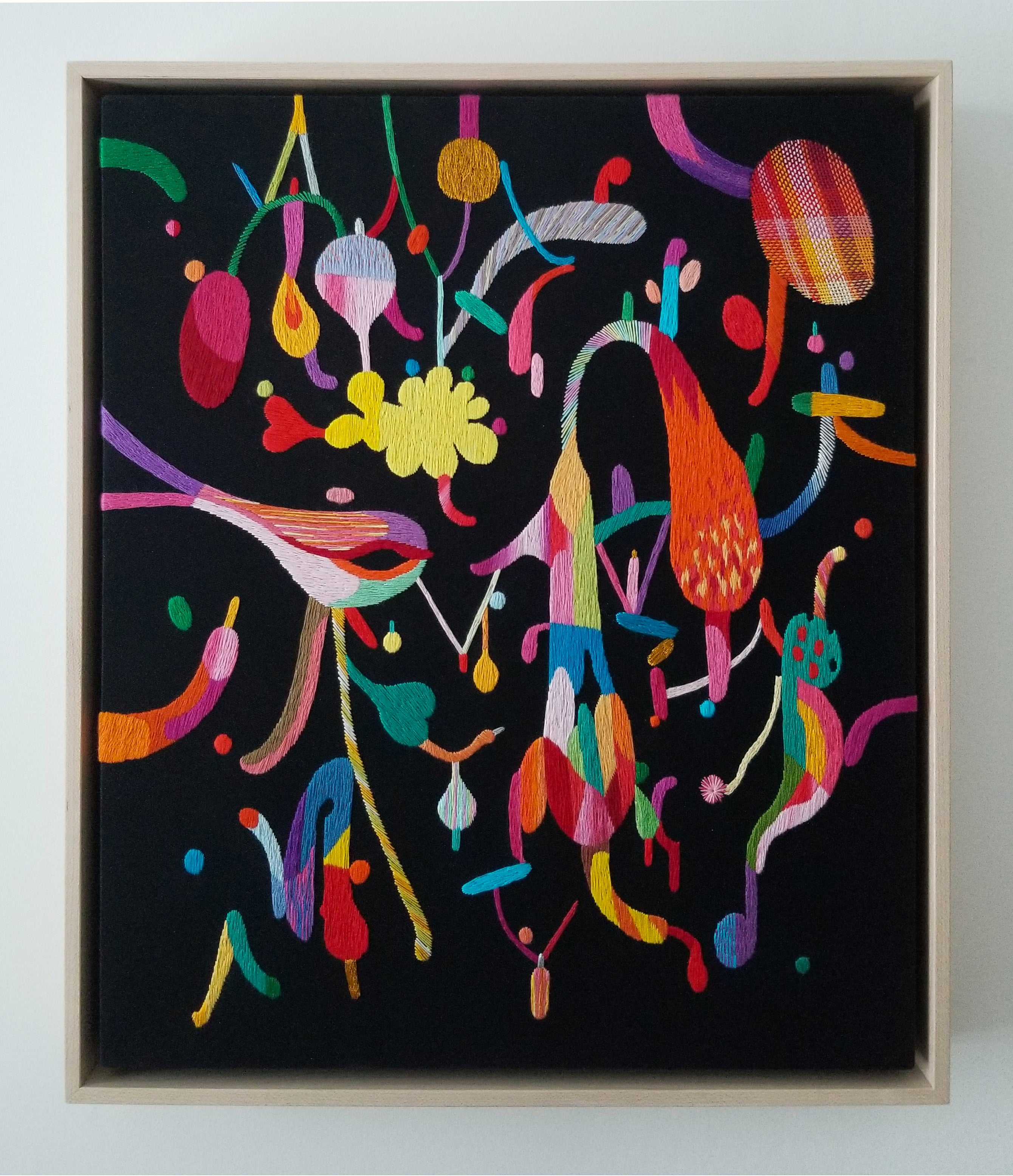 Takashi Iwasaki original embroidery