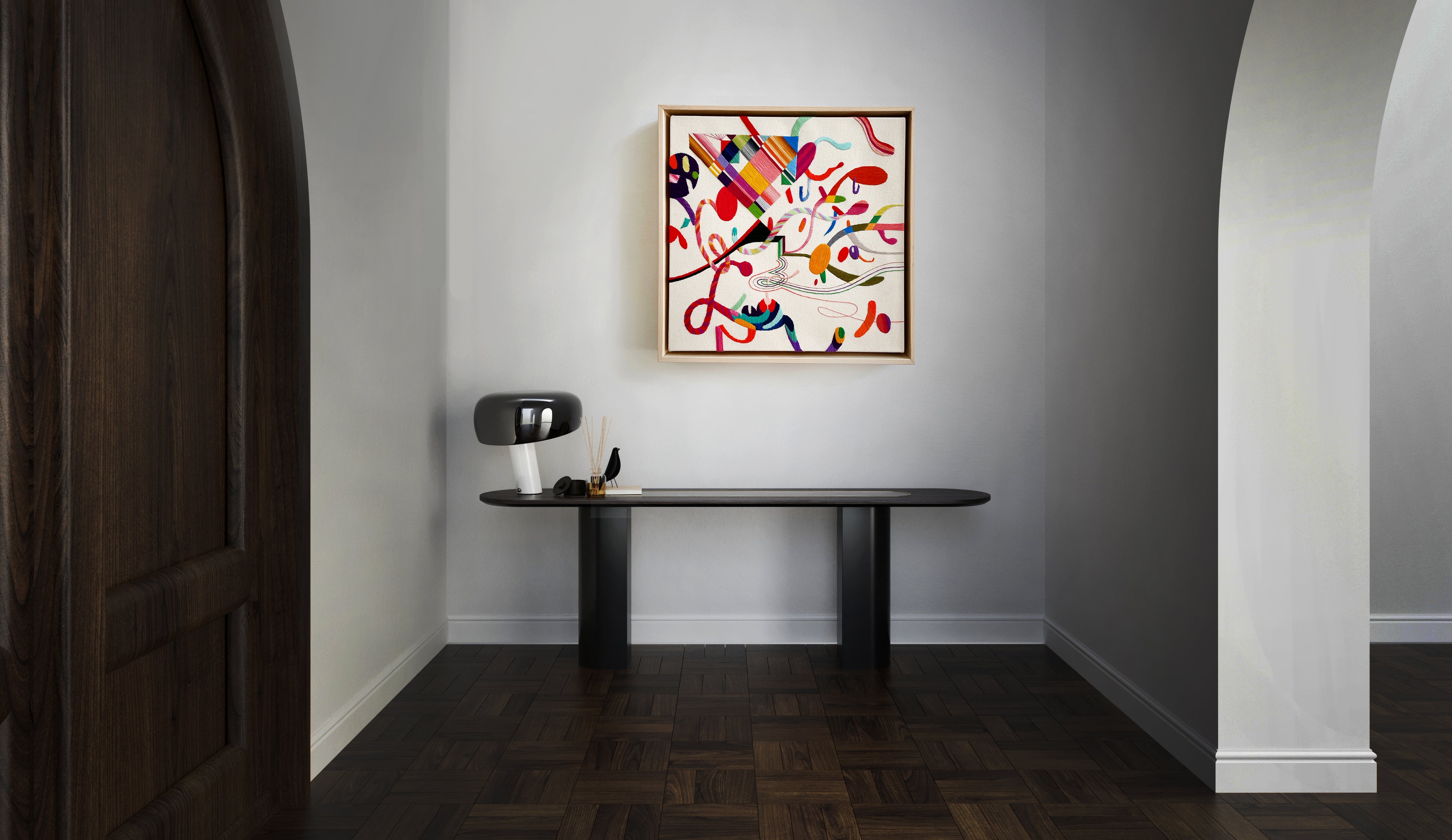 Takashi Iwasaki original embroidery